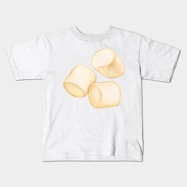 Marshmallow Kids T-Shirt by KellyGilleran